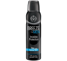 Дезодорант-спрей Breeze Men Invisible Protection, 150мл