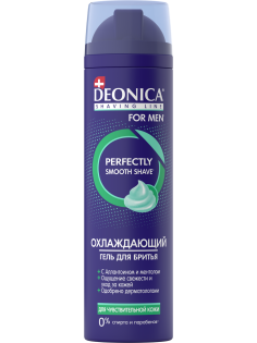 Гель для бритья Deonica for Men для чувствительной кожи, 200мл