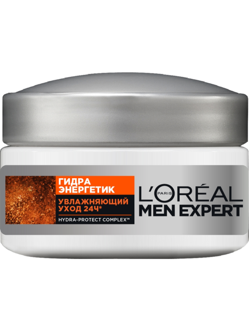 Крем для лица L'Oreal Paris Men Expert Гидра энергетик Увлажняющий уход 24ч мужской для всех типов кожи, 50мл