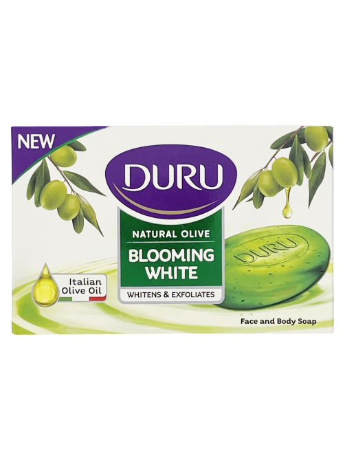 Мыло туалетное Duru Olive blooming white, 140г