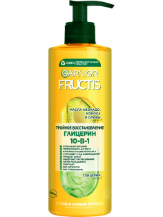 Крем Garnier Fructis Тройное восстановление 10в1, 400мл