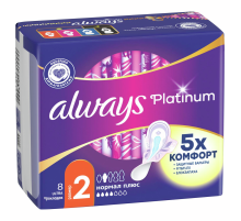 Прокладки гигиенические Always Platinum Ultra Normal Plus, 8шт