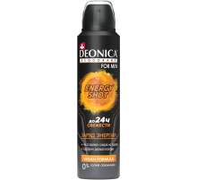 Дезодорант-антиперспирант-спрей Deonica Men Energy Shot, 150мл