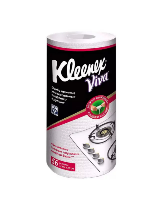 Тряпки Kleenex Viva универсальные в рулоне