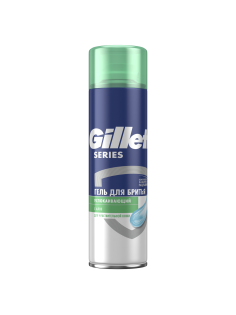 Гель для бритья Gillette Болей За Наших для чувствительной кожи, 200мл