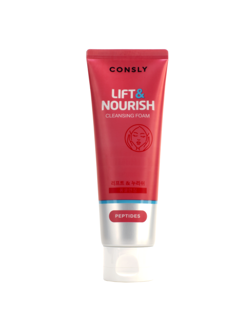 Пенка для умывания Consly Lift&Nourish укрепляющая с пептидами, 120мл