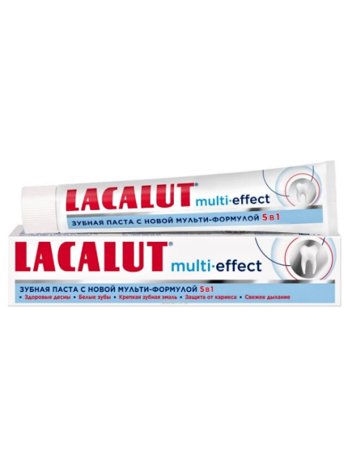 Зубная паста Lacalut Multi Effect, 75мл