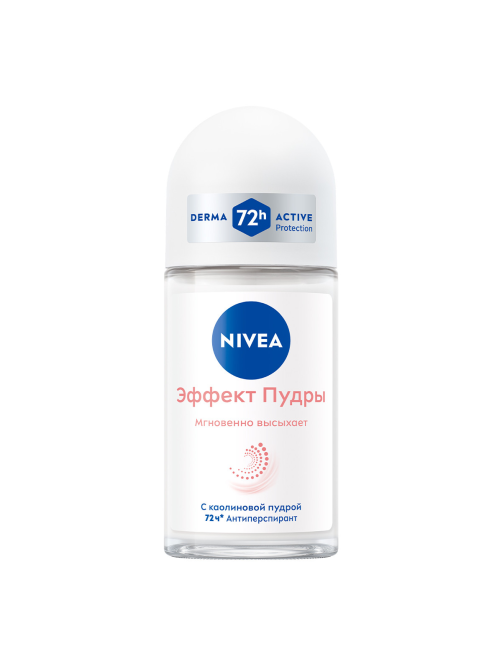 Антиперспирант-ролик Nivea Эффект пудры, 50мл
