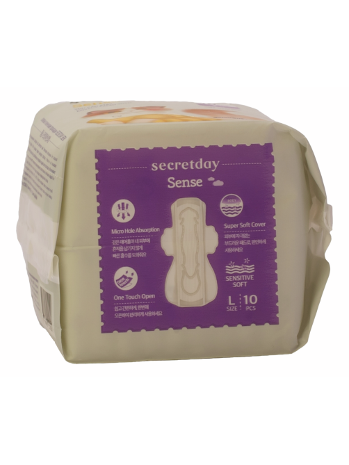 Прокладки Secretday Sense Ultra Slim размер L, 10шт