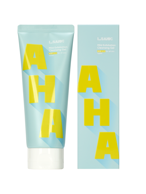 Гель для умывания L.Sanic Mild Exfoliation Cleansing с AHA-кислотами, 150мл
