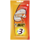 Бритва одноразовая мужская BIC 3 для чувствительной кожи, 8 шт