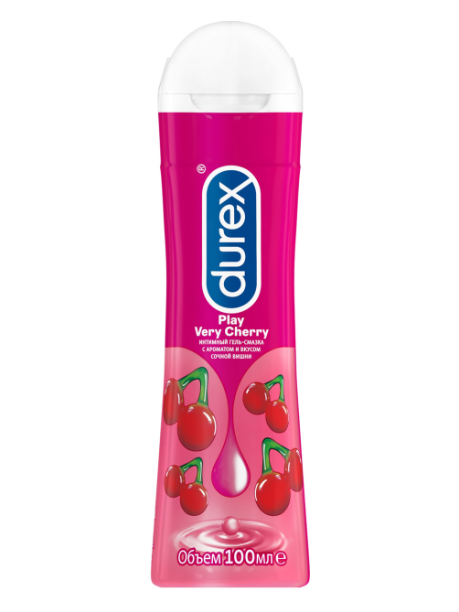 Гель-смазка Durex Play Very Cherry сочная вишня, 100мл