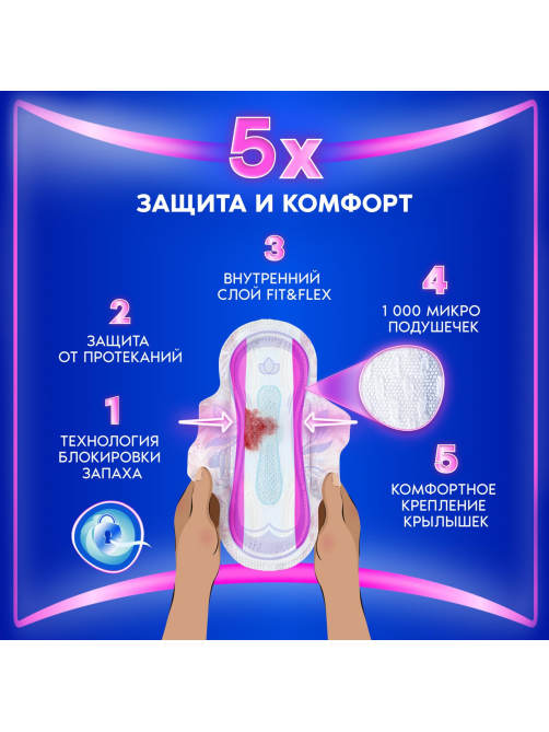 Прокладки гигиенические Always Ultra Platinum Super Plus Single ультратонкие, 7шт