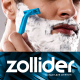 Станок для бритья Zollider Force 2 Basic одноразовый, 10шт