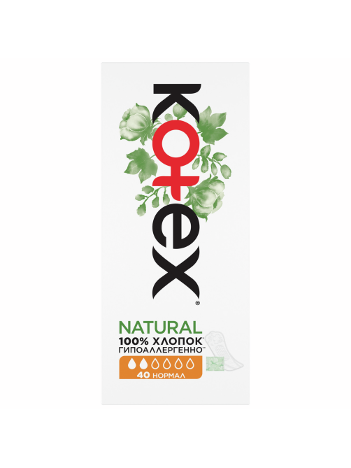Прокладки ежедневные Kotex Normal, 40шт