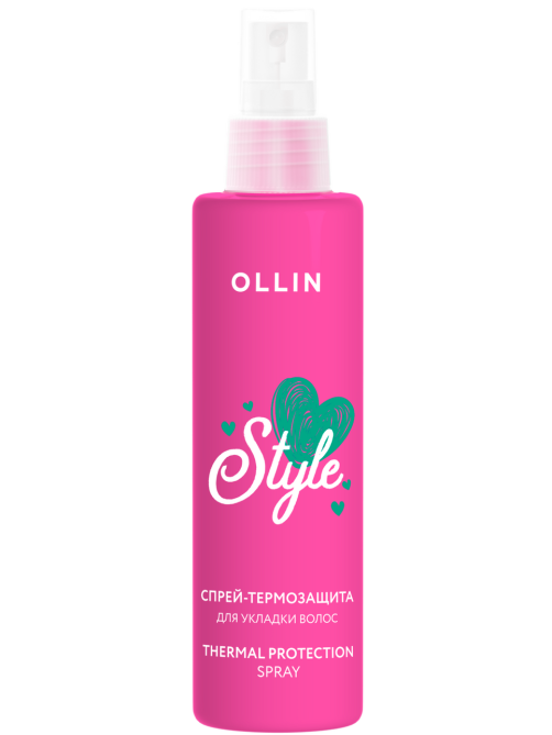 Спрей-термозащита для волос Ollin Style, 150мл