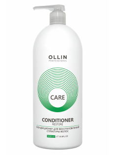 Кондиционер Ollin Professional Care Восстановление структуры волос, 1л