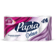 Туалетная бумага Papia Deluxe 4 слоя, 8 рулонов