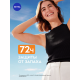 Антиперспирант-ролик Nivea Черное и белое Невидимый Extra, 50мл