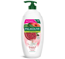 Гель - крем для душа Palmolive Натурэль Витамин B и Гранат с увлажняющим молочком, 750мл