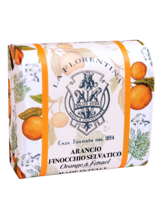 Мыло туалетное La Florentina С апельсином и диким фенхелем, 106г