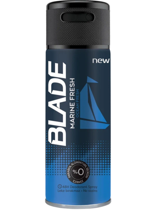 Дезодорант-спрей Blade Marine Fresh, 150мл