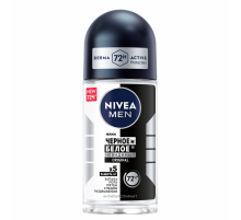 Антиперспирант-ролик Nivea Men Черное и белое Невидимый Original, 50мл