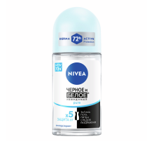 Антиперспирант-ролик Nivea Черное и белое Невидимый Pure, 50мл