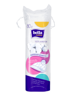 Подушечки ватные Bella Cotton, 80шт