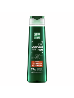 Шампунь Чистая Линия For Men Активатор роста волос, 400мл