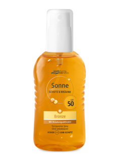Спрей Medipharma Cosmetics Sonne с активацией загара солнцезащитный SPF50, 200мл