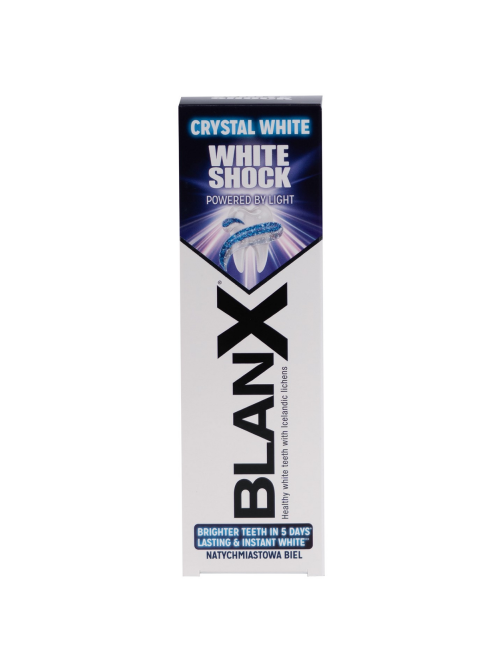 Зубная паста Blanx White Shock Crystal White, 75мл