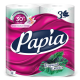 Туалетная бумага Papia Tropical Exotics 3 слоя, 4 рулона