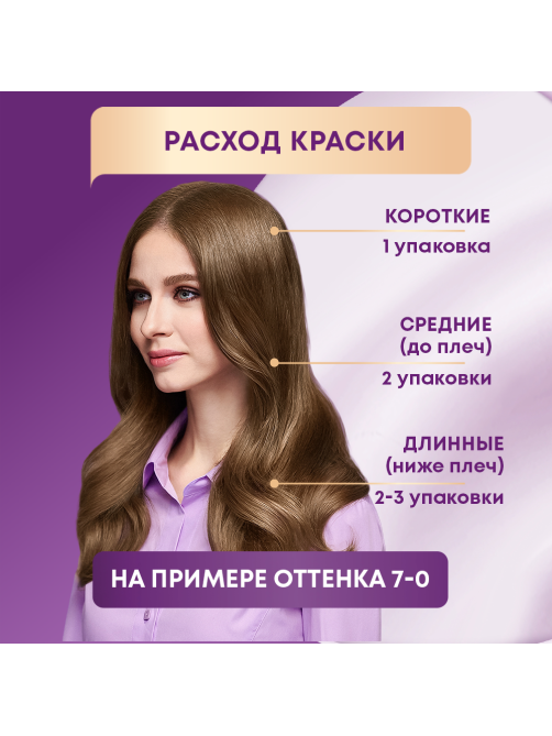Крем-краска для волос Палетт Интенсивный цвет A12 Платиновый Блонд 12-2, 110мл