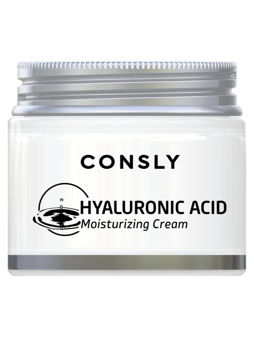Крем для лица Consly Hyaluronic Acid увлажняющий с гиалуроновой кислотой и бета-глюканом, 70мл