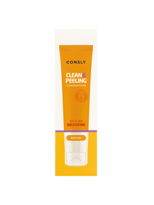 Пенка для умывания Consly Clean&Peeling энзимная с папаином, 120мл