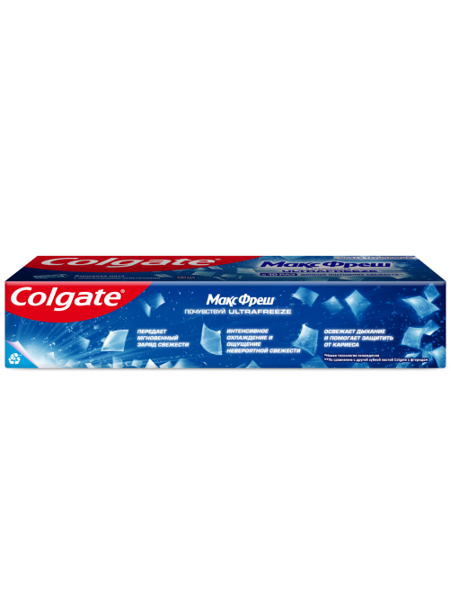 Зубная паста Colgate Макс Фреш Взрывная мята с освежающими кристаллами для свежего дыхания и защиты от кариеса, 100мл