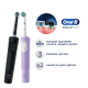 Электрическая зубная щетка Oral-B Vitality Pro черная + дополнительные ручки, 2шт
