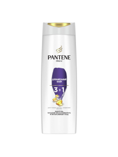 Шампунь женский Pantene Pro-V 3в1 Дополнительный объем для тонких волос, 360мл