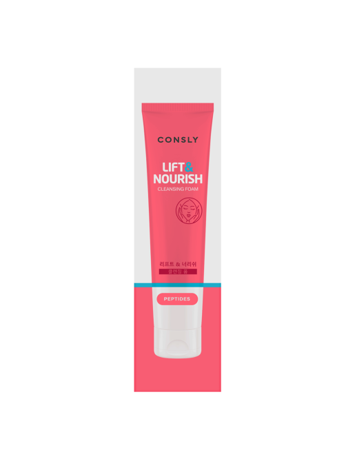 Пенка для умывания Consly Lift&Nourish укрепляющая с пептидами, 120мл