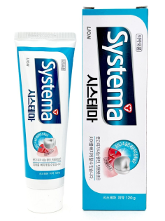 Зубная паста CJ Lion Dentor Systema для защиты десен со вкусом ледяной мяты, 120г