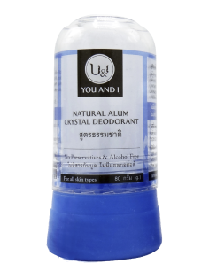 Дезодорант-кристалл U&I Natural Alum, 80г