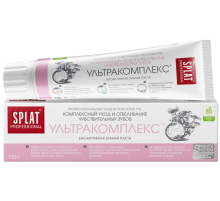 Зубная паста Splat Ультракомплекс для комплексного ухода и отбеливания чувствительных зубов, 130г