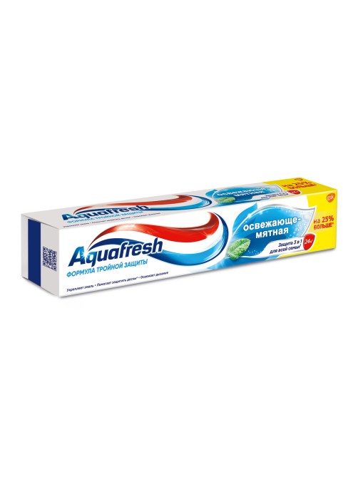 Зубная паста Aquafresh Освежающе-мятная, 125мл