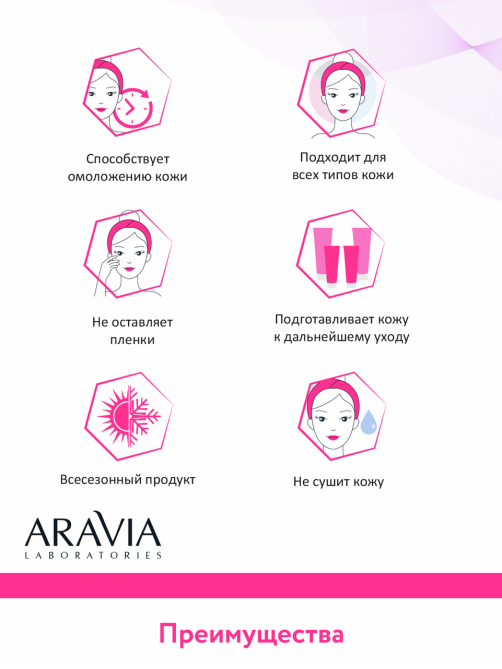 Маска для лица Aravia Laboratories с антиоксидантным комплексом, 100мл