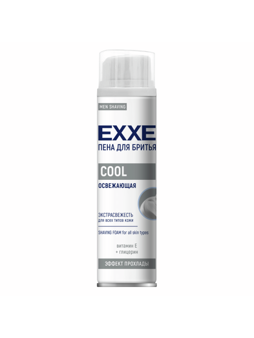 Пена для бритья Exxe Cool освежающая, 200мл