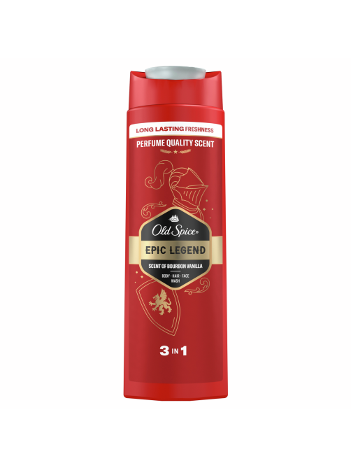 Гель для душа и шампунь Old Spice Epic Legend 3в1, 400мл