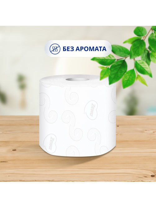 Туалетная бумага Zewa Natural Comfort 3 слоя 8 рулонов