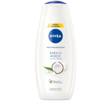 Гель Nivea для душа крем и кокос с маслом жожоба, 500мл