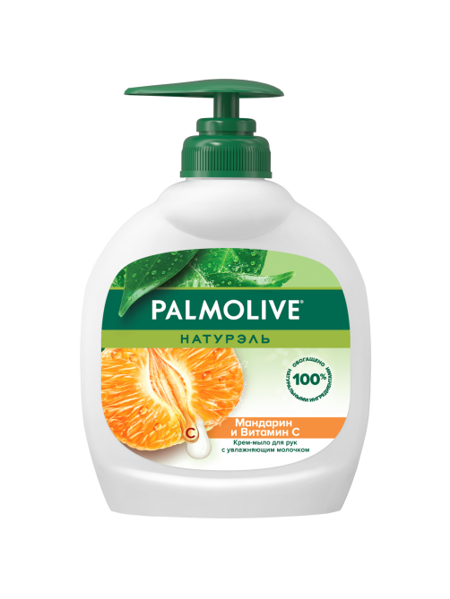 Крем-мыло жидкое Palmolive Натурэль Витамин C и Апельсин, 300мл